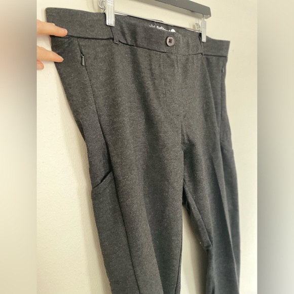 Betabrand Travel Cargo Stretchy Performance Utility Pants Color Slate - Picture 5 of 6